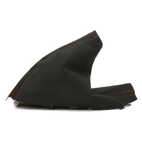 AutoStyled Black Alcantara E-Brake Boot w/ Red Stitching Subaru STI 2008-2014 / Subaru WRX 2009-2014