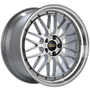 BBS LM Series 5x112 20" Diamond Silver Wheels