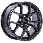 BBS SR Series 5x112 16x7.0" +48mm Offset Satin Grey Wheels