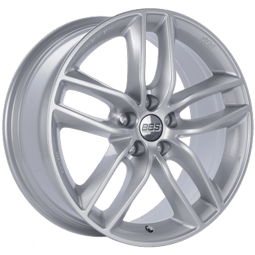 BBS SX Series 5x108 18x8.0" +45mm Offset Sport Silver Wheels