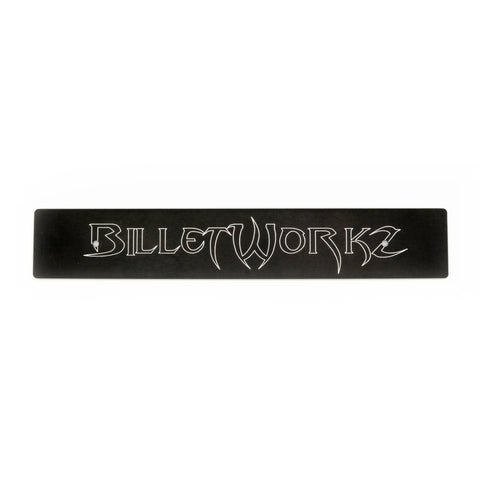 "BILLETWORKZ" PLATE DELETE