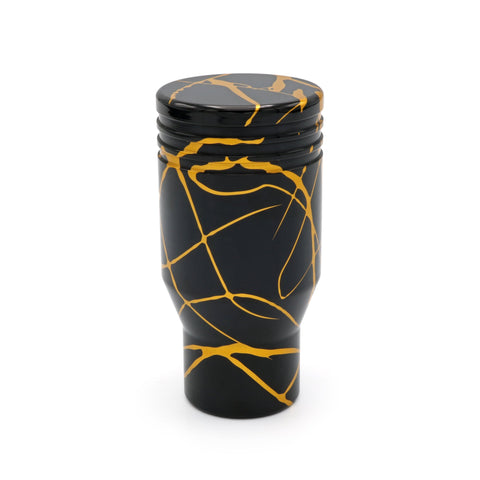 BLACK W/ GOLD SPLASH - NO ENGRAVING - JUKE NISMO & SENTRA SR TURBO/NISMO FITMENT