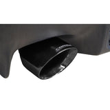 Corsa 08-14 Mitsubishi Lancer Evolution X Sedan 2.0L Black Sport Dual Rear Cat-Back Exhaust