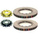 Front Slotted 5000 Replacement Rotor Rings for 2004 Subaru Sti 5x100 by DBA