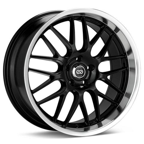 Enkei LUSSO 18x7.5 +42mm 5x114.3 72.6 - Black Paint