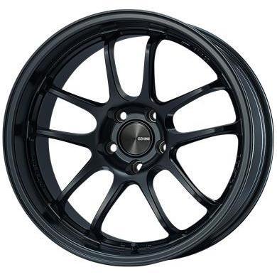 Enkei PF01EVO 18x9.5 +35mm 5x114.3 75 - Black Paint