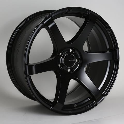 Enkei T6S 17x8 +45mm 5x114.3 72.6 - Black Paint