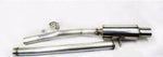 ETS Single-Exit Exhaust System 2008-2015 Mitsubishi Evo X