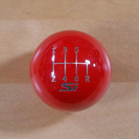 GLOSS RED WEIGHTED - 6 SPEED SI ENGRAVING - HONDA FITMENT