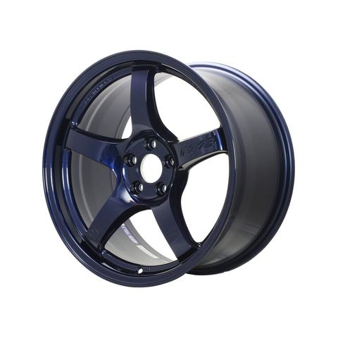 Gram Lights 57CR 18x10.5 +12 5x114.3 Eternal Blue Wheel