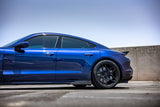 VR Aero Chrome Delete Vinyl Kit Gloss Black Porsche Taycan