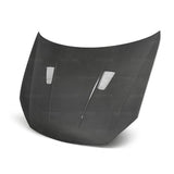 CARBON FIBER HOOD FOR 2010-2014 VOLKSWAGEN GOLF / GTI / R (SHAVED)
