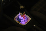 LED Bluetooth Star Shift Boot, Brake Boot & Seat Belt Covers, Comes custom made, sized to each buyers car, designed to fit universally.