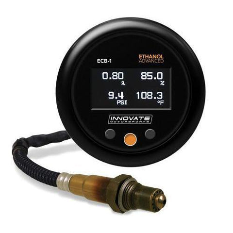 Innovate ECB-1 (Boost) Ethanol Advanced Complete Gauge Kit - Universal