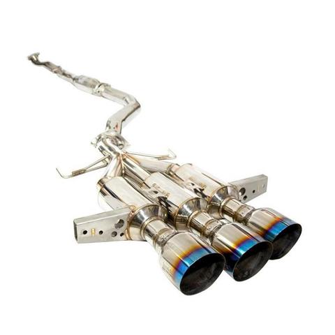Invidia R400 Cat Back Exhaust w/Titanium Burnt Tips Honda Civic Type R 2017-2019