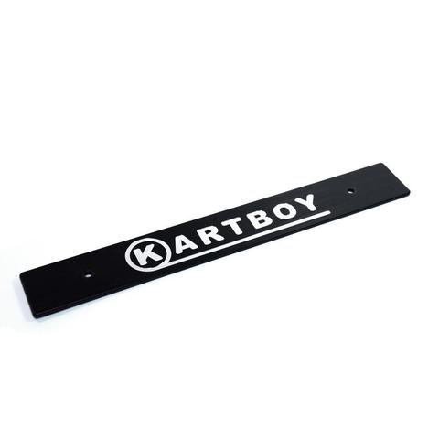 Kartboy Subaru Front License Plate Delete Black - Universal