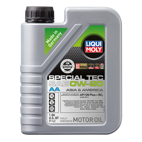 LIQUI MOLY 1L Special Tec AA Motor Oil 0W-20