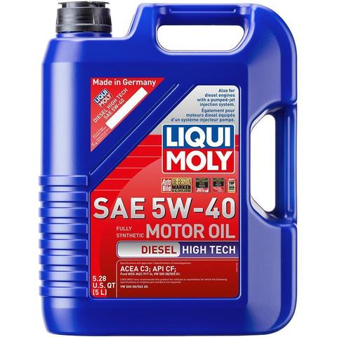 LIQUI MOLY 5L Diesel High Tech Motor Oil 5W-40