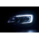 Morimoto XBT Switchback RGB LED C-light DRLs for Headlights Subaru WRX 2015+ / STI 2015-2017