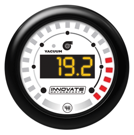 Innovate MTX Digital Vacuum/Boost & Shift Light Gauge Kit Dual Function - Universal