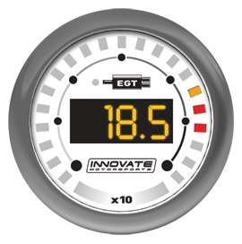 Innovate MTX Digital Exhaust Gas Temperature (EGT) Gauge Kit - Universal