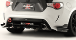 Varis Rear Diffuser Replacement Center Fin Toyota GT-86 ZN6 Kouki 2016-2019