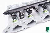 FUEL RAIL, TOYOTA 2JZ-GTE, TOP FEED CONVERSION