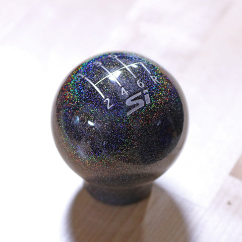 RAINBOW SPARKLE WEIGHTED - 6 SPEED SI ENGRAVING - HONDA FITMENT