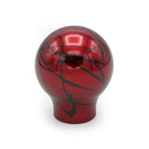 RED W/ BLACK SPLASH