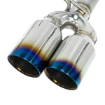 Remark Axle Back Exhaust w/ 4 Inch Double Wall Burnt Tips - Subaru WRX / STI 2015 - 2021