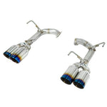 Remark Axle Back Exhaust w/ 4 Inch Double Wall Burnt Tips - Subaru WRX / STI 2015 - 2021