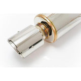 Remark Cat Back Exhaust Spec I-Single Tip Stainless Steel Tip Cover Honda Civic Type R 2017-2019