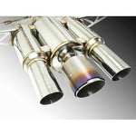 Remark Cat Back Exhaust Spec III-Triple Tip True Titanium Tip Cover Honda Civic Type R 2017-2019