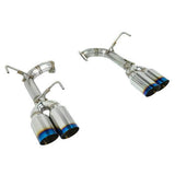 Remark Axleback Muffler Deletes w/ Quad 4.0" Tips | 2015-2021 Subaru WRX/Sti