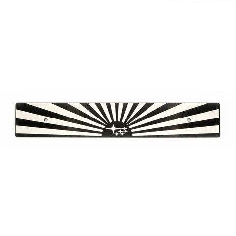 "RISING SUN STARS" PLATE DELETE