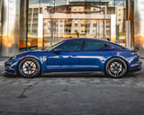 VR Aero Chrome Delete Vinyl Kit Gloss Black Porsche Taycan