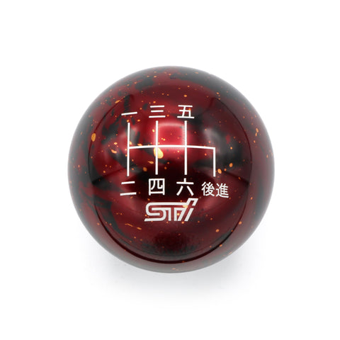 RED COSMIC SPACE - 6 SPEED STI JAPANESE ENGRAVING - 6 SPEED STI FITMENT