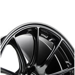 Titan 7 18 Inch T-R10 Machine Black Forged Wheels For Honda Civic Type R