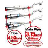Tomei Expreme Ti Full Titanium Exhaust "Type-R" | 2017-2021 Honda Civic Type-R