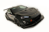 Varis Front Fender Fin Set - 4 pcs (Carbon) - Scion FRS / Subaru BRZ