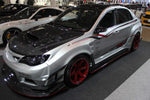 VARIS CARBON WIDEBODY SIDE AIR PANEL FOR 2007-14 SUBARU WRX STI [GVB]