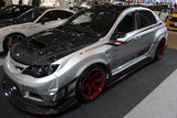 VARIS CARBON WIDEBODY SIDE AIR PANEL FOR 2007-14 SUBARU WRX STI [GVB]