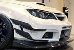 VARIS WIDE BODY HYPER DOUBLE CANARD SET FOR 2007-14 SUBARU WRX [GRB/GVB]
