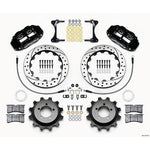 Wilwood FNSL4R Black Rear Slotted Big Brake Kit 2002-2005 Subaru WRX