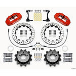 Wilwood FNSL4R Red Rear Slotted Big Brake Kit 2002-2005 Subaru WRX