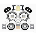 Wilwood FNSL6R Nickel Front Slotted & Drilled Big Brake Kit 2002-2014 Subaru WRX w/ 17-in Wheels