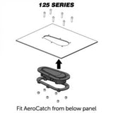 AeroCatch 125-3000 Carbon Fiber look Non-Locking Hood Pins